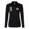 CP Band Ladies Adidas 3-Stripes Double Knit Full Zip Pullover