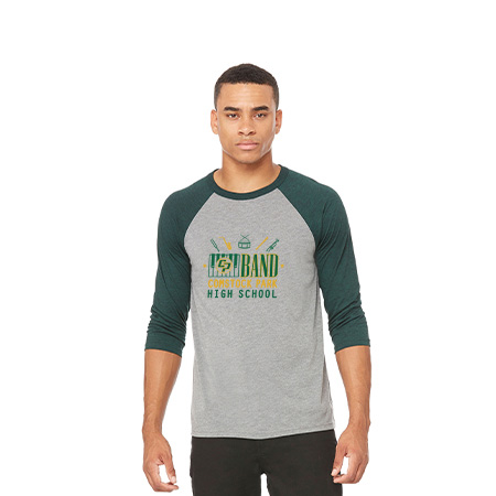 CP Band Unisex 3/4 Sleeve Baseball Tee - Image 10