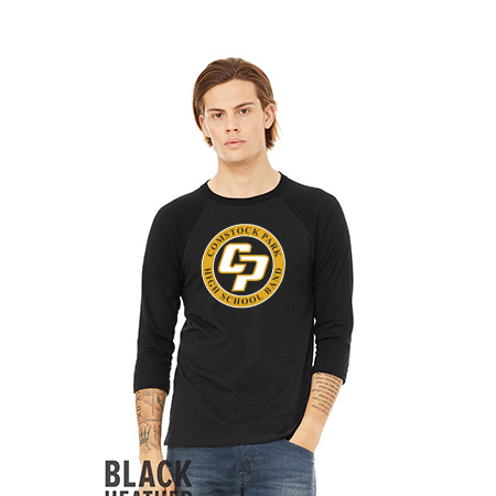 CP Band Unisex 3/4 Sleeve Baseball Tee - Image 41