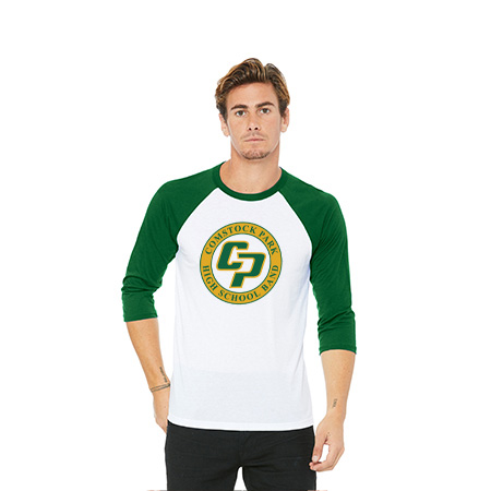 CP Band Unisex 3/4 Sleeve Baseball Tee - Image 19