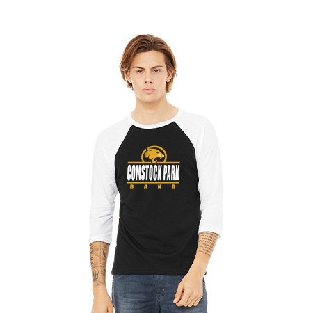 CP Band Unisex 3/4 Sleeve Baseball Tee - Image 8