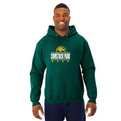 Alternative view of CP Band Adult NuBlend® Hooded Sweatshirt