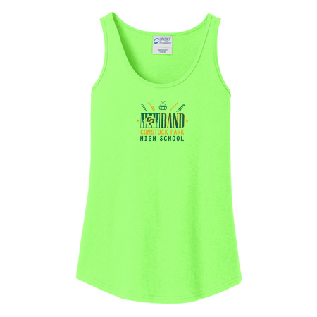 CP Band Ladies Ladies Core Cotton Tank Top - Image 3