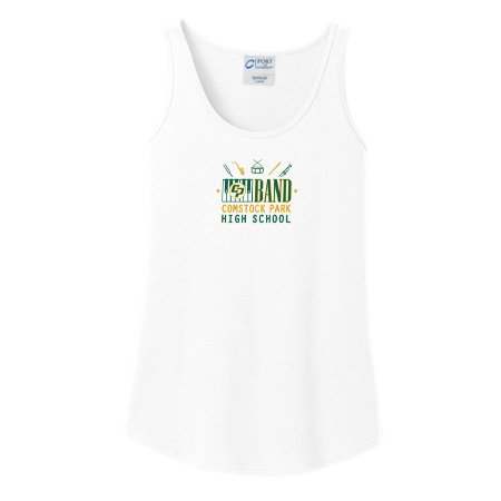 CP Band Ladies Ladies Core Cotton Tank Top - Image 20