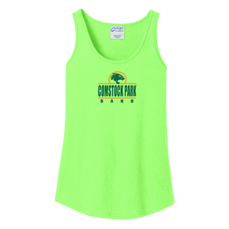 CP Band Ladies Ladies Core Cotton Tank Top - Image 2