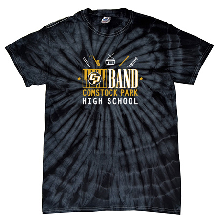 CP Band Youth Youth Spider Tie Dye T-Shirt - Image 38