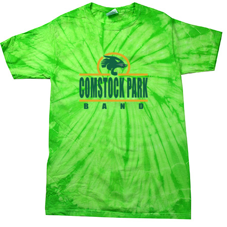 CP Band Youth Youth Spider Tie Dye T-Shirt - Image 13