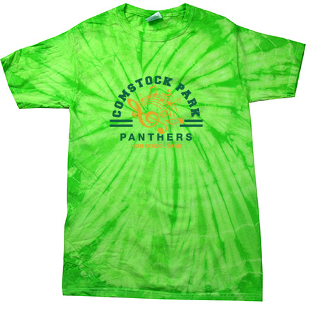 CP Band Youth Youth Spider Tie Dye T-Shirt - Image 33
