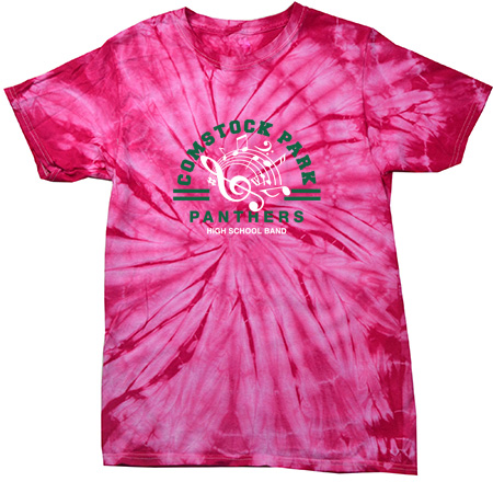 CP Band Youth Youth Spider Tie Dye T-Shirt - Image 31
