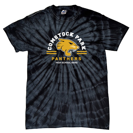 CP Band Youth Youth Spider Tie Dye T-Shirt - Image 34