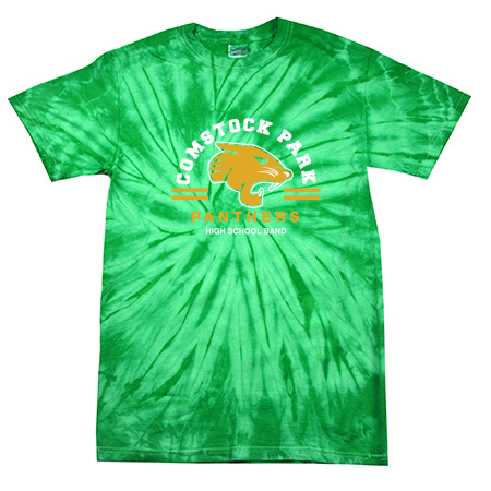 CP Band Youth Youth Spider Tie Dye T-Shirt - Image 36