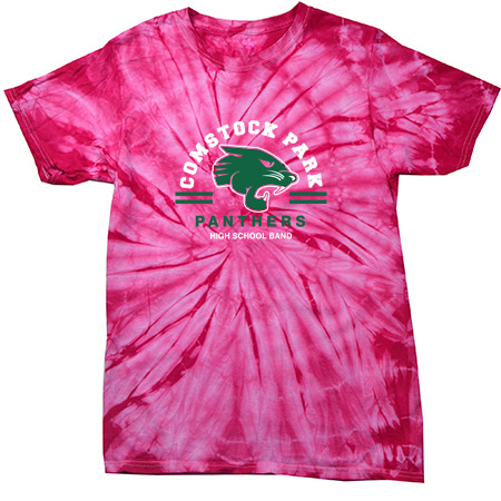 CP Band Youth Youth Spider Tie Dye T-Shirt - Image 10
