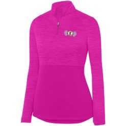 FHEMS Ladies Shadow Tonal Heather ¼ Zip Pullover