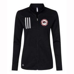 FHEMS Ladies Adidas 3-Stripes Double Knit Full Zip Pullover