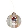 FHEMS Light 4.18 X 3.86 Faux Wood Ornament
