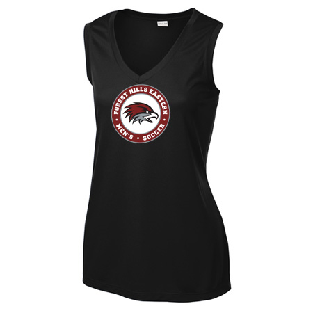 FHEMS Ladies Ladies Sleeveless PosiCharge® Competitor™ V-Neck Tee