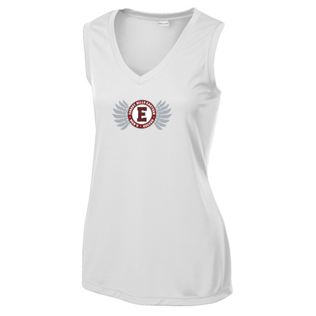 FHEMS Ladies Ladies Sleeveless PosiCharge® Competitor™ V-Neck Tee - Image 5