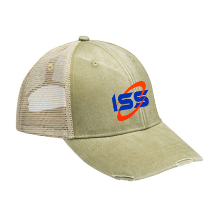 ISS Heathered/Distressed Ollie Cap - Image 4