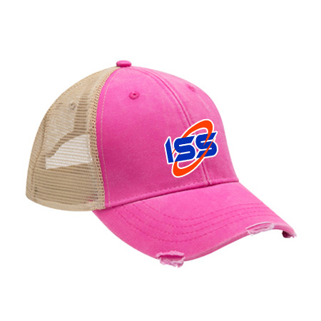 ISS Heathered/Distressed Ollie Cap - Image 6