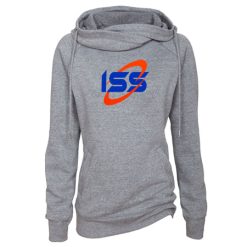 Alternative view of ISS Ladies Classic Fleece Funnel Neck Pullover Hood