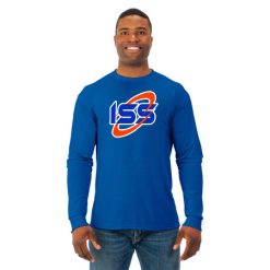 Alternative view of ISS Adult DRI-Power Long Sleeve Poly T-Shirt
