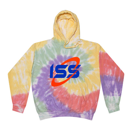 ISS Adult Tie Dye Fleece Pullover - Image 2
