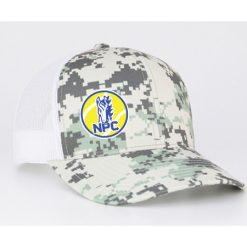 Alternative view of NPC Tennis Camo Trucker Mesh