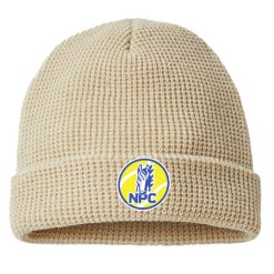 Alternative view of NPC Tennis Waffle Cuff Beanie