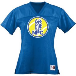 NPC Tennis Ladies Junior Fit Replica Football Tee