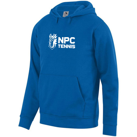 NPC Tennis Youth 60/40 Fleece Hoodie - Image 2
