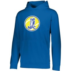 Alternative view of NPC Tennis Youth YOUTH WICKING FLEECE HOODIE
