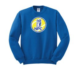 Alternative view of NPC Tennis JERZEES® - NuBlend® Crewneck Sweatshirt