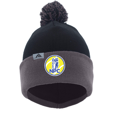 NPC Tennis KNIT FOLD OVER POM-POM BEANIE - Image 16