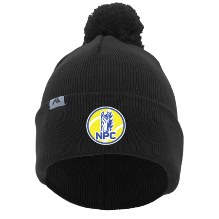 NPC Tennis KNIT FOLD OVER POM-POM BEANIE - Image 13