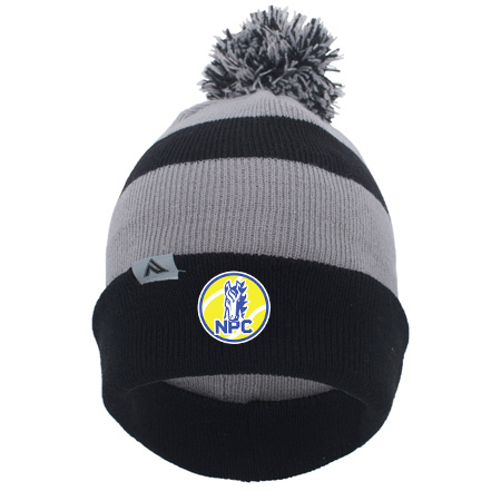 NPC Tennis KNIT FOLD OVER POM-POM BEANIE - Image 12
