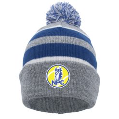 NPC Tennis KNIT FOLD OVER POM-POM BEANIE