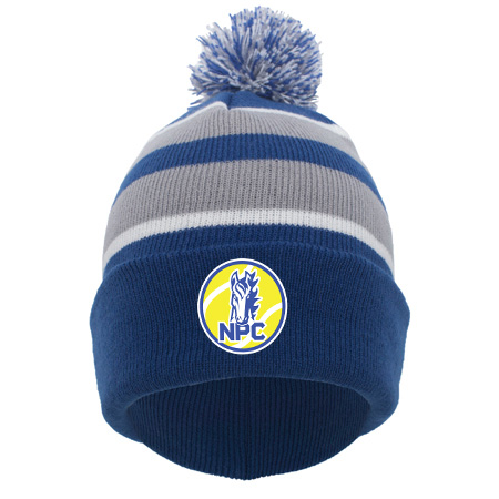 NPC Tennis KNIT FOLD OVER POM-POM BEANIE - Image 11