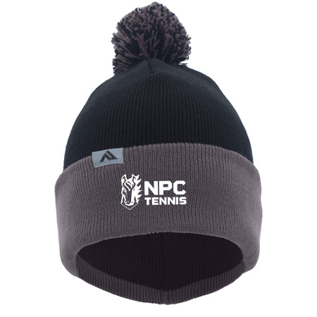 NPC Tennis KNIT FOLD OVER POM-POM BEANIE - Image 20