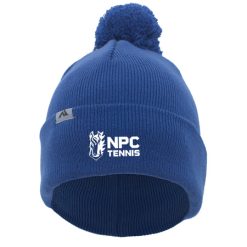 Alternative view of NPC Tennis KNIT FOLD OVER POM-POM BEANIE
