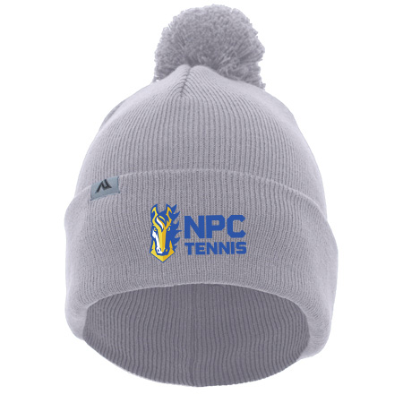 NPC Tennis KNIT FOLD OVER POM-POM BEANIE - Image 10