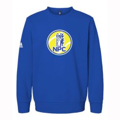 Alternative view of NPC Tennis Adidas Fleece Crewneck Sweatshirt
