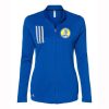 NPC Tennis Ladies Adidas 3-Stripes Double Knit Full Zip Pullover