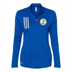 NPC Tennis Ladies Adidas 3-Stripes Double Knit Full Zip Pullover
