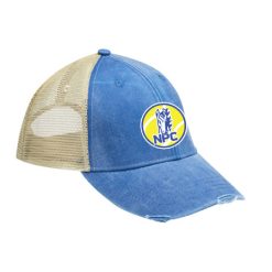 Alternative view of NPC Tennis Heathered/Distressed Ollie Cap