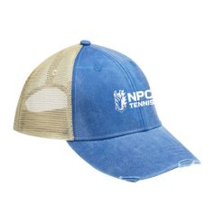 NPC Tennis Heathered/Distressed Ollie Cap