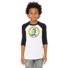 NPC Tennis Youth Youth 3/4 Sleeve Baseball Tee