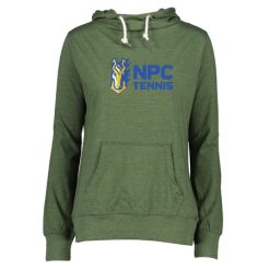 Alternative view of NPC Tennis Ladies Ladies Light Funnel Neck Hoodie