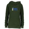 NPC Tennis Ladies Classic Fleece Funnel Neck Pullover Hood
