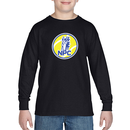 NPC Tennis Youth Heavy Cotton™ Youth Long Sleeve T-Shirt - Image 8