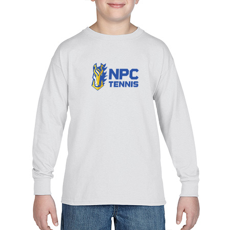 NPC Tennis Youth Heavy Cotton™ Youth Long Sleeve T-Shirt - Image 5